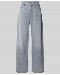 BOSS - Loose Fit Jeans mit 5-Pocket-Design - Lyst