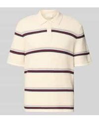 Jack & Jones - Regular Fit Poloshirt Met Streepmotief Model 'Maine' - Lyst