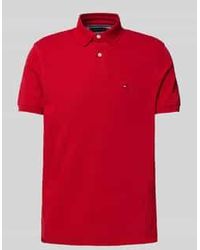 Tommy Hilfiger - Regular Fit Poloshirt Van Katoenmix - Lyst