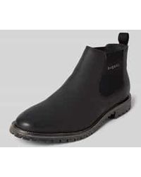 Bugatti - Boots Van Leer Met Elastische Inzetten, Model 'Kosta' - Lyst