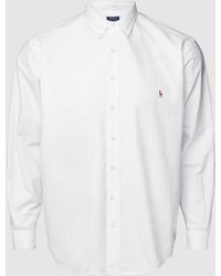 Ralph Lauren - PLUS SIZE Freizeithemd mit Logo-Stitching - Lyst