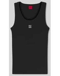 HUGO - Tanktop Met Labelstitching - Lyst