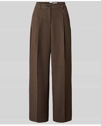 MSCH Copenhagen - High Waist Stoffhose mit weitem Bein Modell 'Rosina Michelle' - Lyst