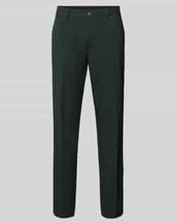 SELECTED - Slim Fit Pantalon Met Knoop- En Ritssluiting - Lyst