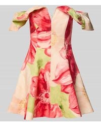 Forever New - Leinencocktailkleid mit V-Ausschnitt Modell 'ZAHLI' - Lyst