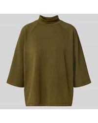 Soya Concept - Sweatshirt Met Opstaande Kraag En 1/2-Mouwen, Model 'Banu' - Lyst