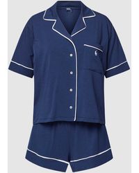 Polo Ralph Lauren - Pyjama mit Label-Stitching - Lyst
