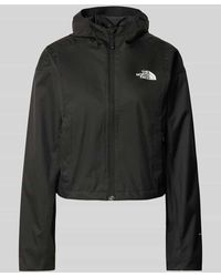 The North Face - Croppted Jacke mit Label-Print Modell 'CROPPED QUEST' - Lyst