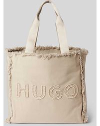 HUGO - Handtasche mit Label-Stitching Modell 'Becky' - Lyst