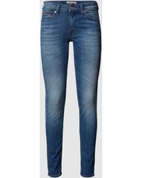 Tommy Hilfiger ULT LOW RISE SKINNY NATALIE FDBST Skinny Jeans in Blau |  Lyst DE