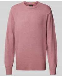 Scotch & Soda - Regular Fit Gebreide Pullover Met Ronde Hals - Lyst