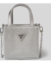 Guess - Handtasche mit Allover-Strasssteinbesatz Modell 'LUA' - Lyst