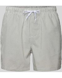 Only & Sons - Badehose mit Strukturmuster Modell 'TED' - Lyst