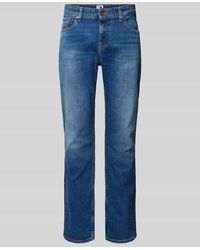Tommy Hilfiger - Regular Fit Jeans mit Label-Stitching Modell 'RYAN' - Lyst