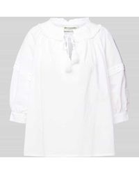 Lolly's Laundry - Relaxed Fit Bluse mit 3/4-Arm Modell 'Alvi' - Lyst