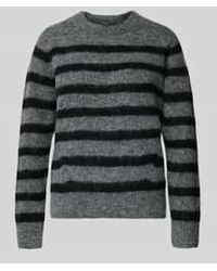 Mos Mosh - Gebreide Pullover Met Ronde Hals, Model 'Thora' - Lyst