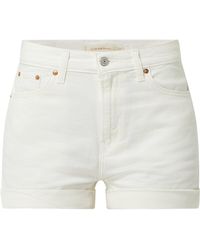 Levi's Korte Broek Levis Charleston Leopard in het Blauw - Lyst