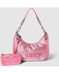 Juicy Couture - Hobo Bag mit Allover-Ziersteinbesatz Modell 'HAZEL' - Lyst