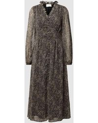 Neo Noir - Midikleid Mit Durchgehender Knopfleiste Modell 'Nimes' - Lyst