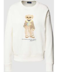 Polo Ralph Lauren - Sweatshirt mit Motiv-Print Modell 'BEAR' - Lyst