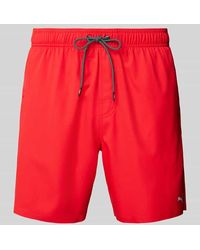 PUMA - Regular Fit Badehose mit Reißverschlusstasche - Lyst
