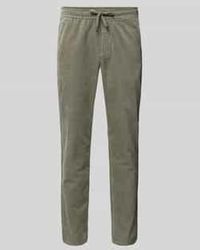Only & Sons - Tapered Fit Corduroy Broek Met Elastische Band, Model 'Linus' - Lyst