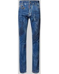 DSquared² - Skinny Fit Jeans im Used-Look - Lyst