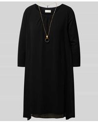 Apricot - Minikleid Mit Rundhalsausschnitt - Lyst
