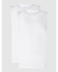 Herren Bekleidung T-Shirts Ärmellose T-Shirts Jockey Achselhemd im 2er-pack in Weiß für Herren 