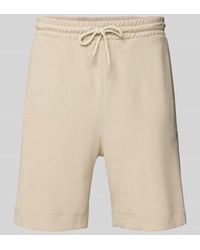 BOSS - Regular Fit Sweatshorts mit Label-Stitching Modell 'doubletowel' - Lyst