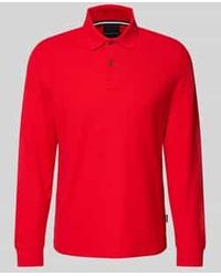 Bugatti - Poloshirt Met Labelstitching - Lyst