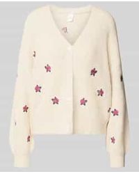 Y.A.S - Gebreid Jack Met Knoopsluiting En Wol - Lyst