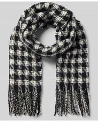 Codello - Schal im Allover-Look mit Fransen - Lyst