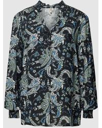 Soya Concept - Bluse mit Paisley-Muster Modell 'Alma' - Lyst