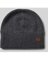 Barts - Beanie Met Labelapplicatie, Model 'Lacke' - Lyst
