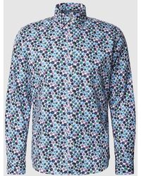 Jake*s - Slim Fit Business-Hemd mit Allover-Print - Lyst