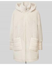 White Label - Mantel Mit Aufgesetzten Taschen - Lyst