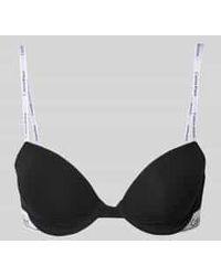 Calvin Klein - Beha Met Spaghettibandjes Met Label, Model 'Demi' - Lyst