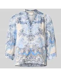 Neo Noir - Overhemdblouse Met Knoopsluiting, Model 'Roselle' - Lyst