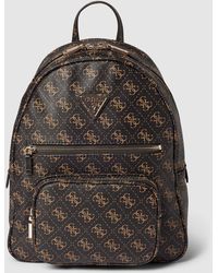 Guess - Rucksack mit Allover-Logo-Muster Modell 'ELEMENTS' - Lyst