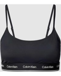 Calvin Klein - Bikini-Oberteil im Bralette-Look - Lyst
