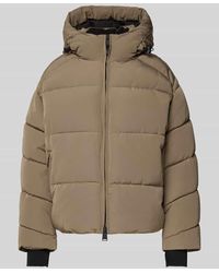 WITHBLACK - Regular Fit Steppjacke mit Zweiwege-Reißverschluss - Lyst