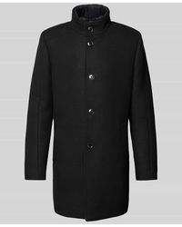 S.oliver - Regular Fit Mantel Aus Wollmix Mit Fixiertem Stepp-Einsatz - Lyst