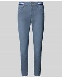 ANGELS - Slim Fit Jeans mit verkürztem Schnitt Modell 'ORNELLA' - Lyst