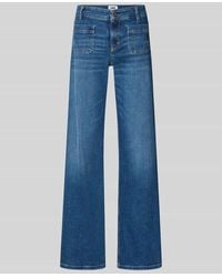 Cambio - Wide Leg Jeans mit aufgesetzten Taschen Modell 'Tess' - Lyst