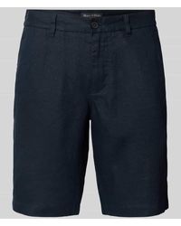 Marc O' Polo - Regular Fit Shorts aus reinem Leinen Modell 'RESO JOGGER' - Lyst
