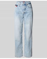 Tommy Hilfiger - Straight Fit Jeans aus reiner Baumwolle Modell 'LAYLA' - Lyst