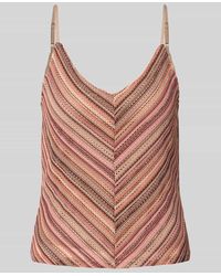 Vero Moda - Regular Fit Trägertop mit Allover-Muster Modell 'DEMI' - Lyst
