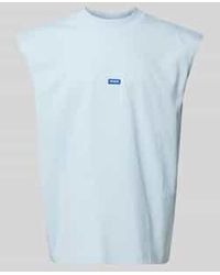 HUGO - Tanktop Met Labeldetail - Lyst