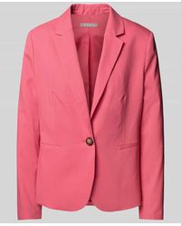 christian berg - Regular Fit Blazer aus Baumwoll-Mix mit Leinen-Anteil - Lyst